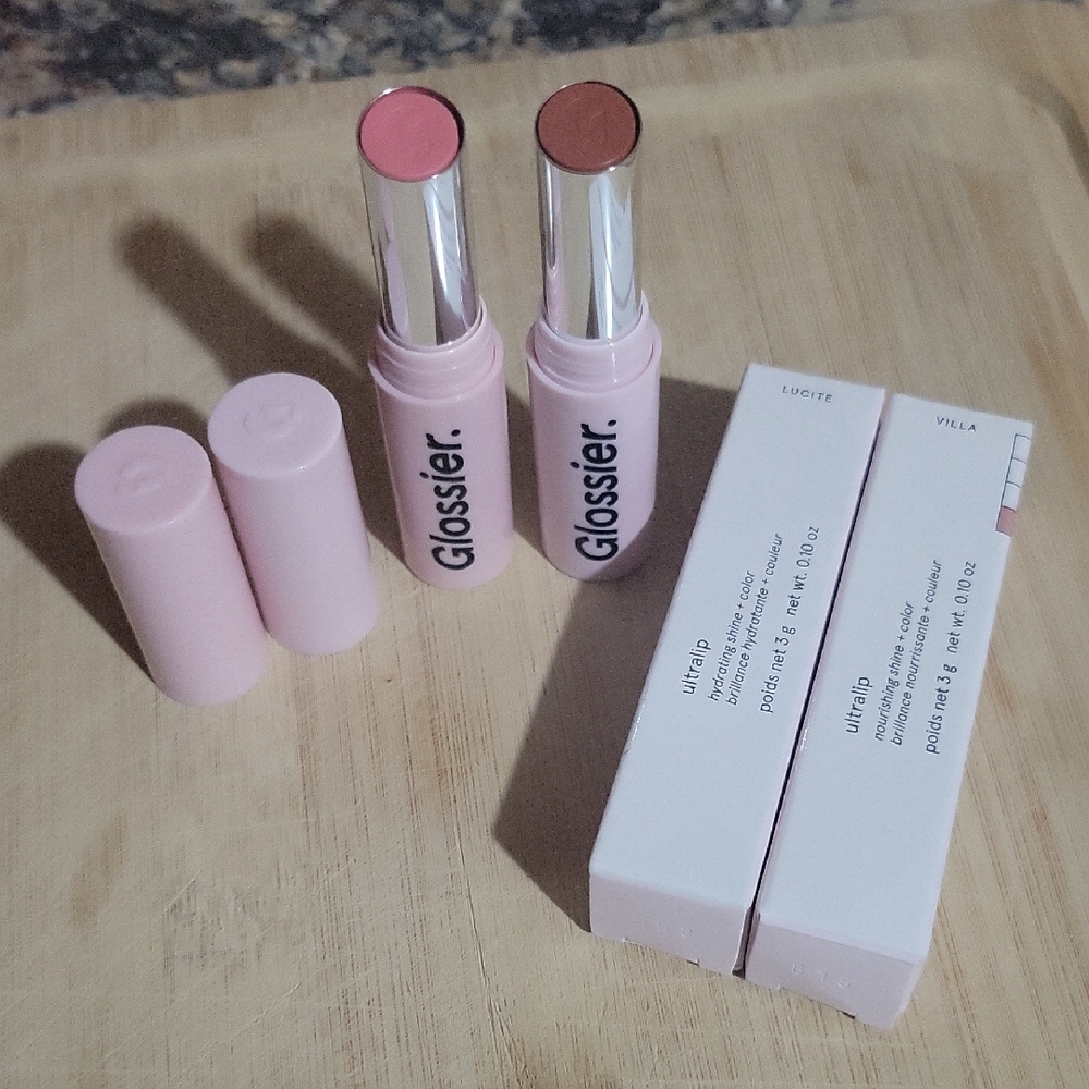 Glossier Ultralip Duo: Lucite and Villa